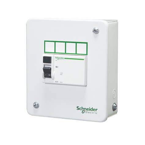 schneider 4 way metal enclosure